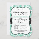 Search for mint green and white invitations Floral