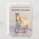 Search for western horse wedding invitations Equestrian