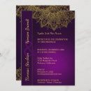 Search for mandala wedding invitations Purple