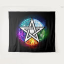 Search for wiccan tapestries Pentagram