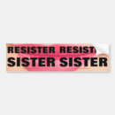 Search for sister bumper stickers Women