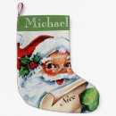 Search for vintage santa christmas stockings Antique