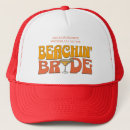 Search for beach party hats Bride