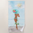 Search for african american beach towels Tropical
