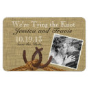 Search for horseshoe save the dates Western