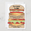 Search for cheeseburger invitations Food