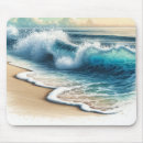 Search for crashing waves mousepads Tropical