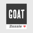 Search for white goat stickers Black and white