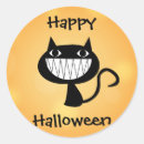 Search for black cat cartoon stickers Happy