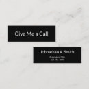 Search for numbered business cards Simple