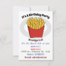 Search for junk food invitations Fries