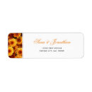 Search for fall return address stickers Floral
