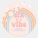 Search for birthday six stickers Girl