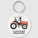 Search for farmer tractor key rings Red