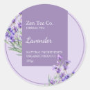 Search for flower business stickers Lavender