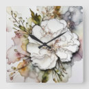 Search for alcohol ink clocks Pink