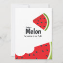 Search for one in a melon thank you cards Tropical