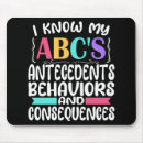 Search for behaviour mousepads Autism