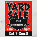 Search for poster flyers Yard sale
