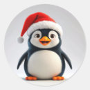 Search for cartoon penguin stickers Festive