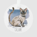 Search for siamese ornament christmas tree decorations Kitty