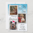 Search for blue and silver christmas invitations White