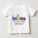Search for unicorn 1st birthday baby shirts First