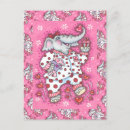 Search for pink cupcake postcards Valentine