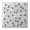 Search for black and white triangle tiles Pattern