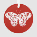 Search for white butterfly christmas tree decorations Illustration
