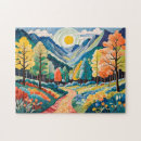 Search for beautiful scenery puzzles Autumn