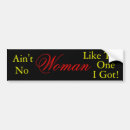 Search for hubbie bumper stickers Woman