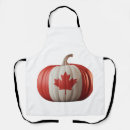 Search for canadian flag aprons Autumn