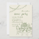 Search for dinner wedding invitations Hand drawn