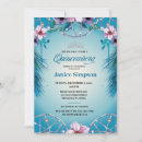 Search for turquoise blue quinceanera invitations Flowers