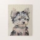 Search for yorkshire terrier puzzles Black