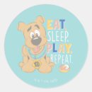 Search for cartoon puppy stickers Mystery machine