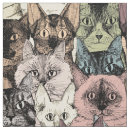 Search for retro cat fabric Cats