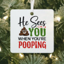 Search for poop christmas tree decorations Snow