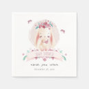 Search for wild rabbit napkins Baby shower
