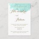 Search for mint rehearsal dinner invitations Green