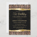 Search for leopard spots invitations Gold