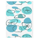 Search for turquoise tablecloths Space age