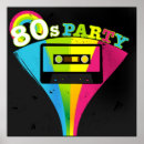 Search for 80s party posters Retro