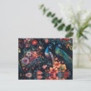 Search for elegant peacock postcards Flowers