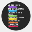 Search for crayon box stickers School