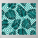 Search for leaves pattern posters Watercolor