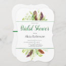 Search for feather bridal shower invitations Script