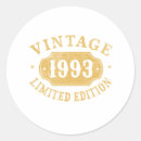 Search for made in 1993 stickers Vintage