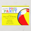 Search for beach ball invitations Cute
